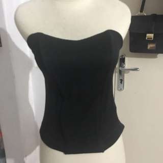Black Bustier ( Bustier Hitam )