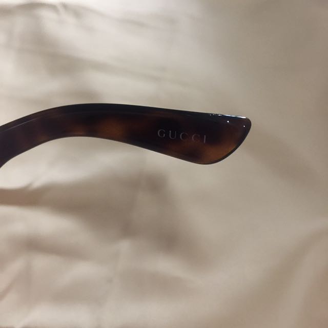 gucci glasses bamboo frame