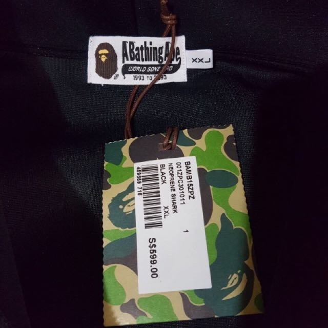 Bape neoprene hoodie outlet