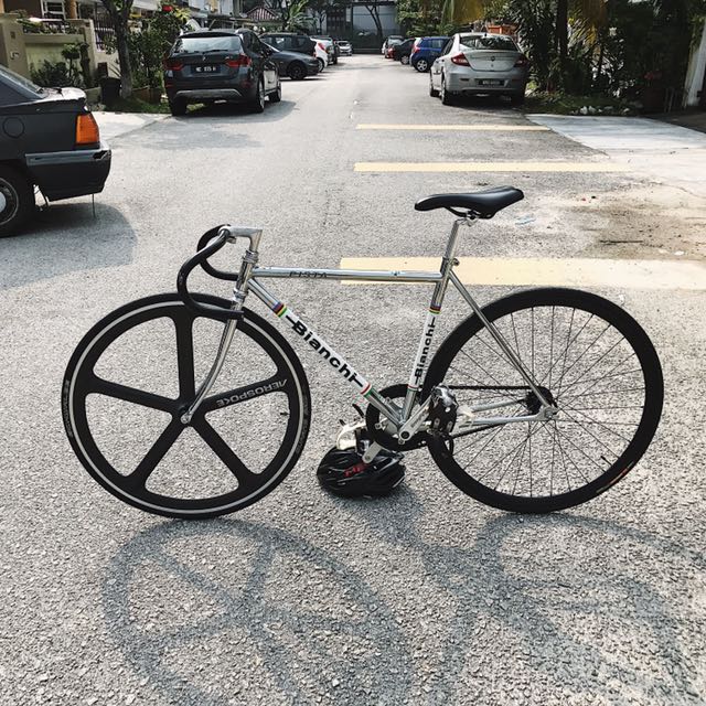 Bianchi pista chrome for sale hot sale