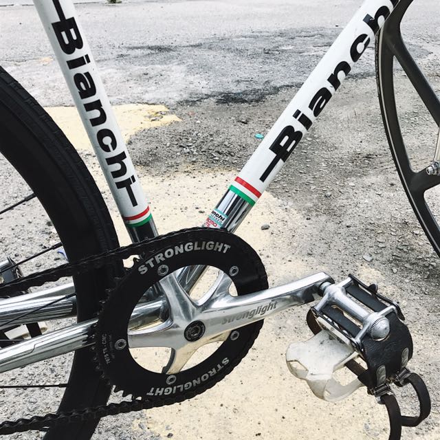 Bianchi pista steel top road bike 2017