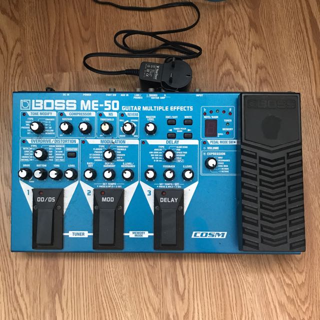 Boss Multi Effects Pedal, Hobbies & Toys, Music & Media, Musical