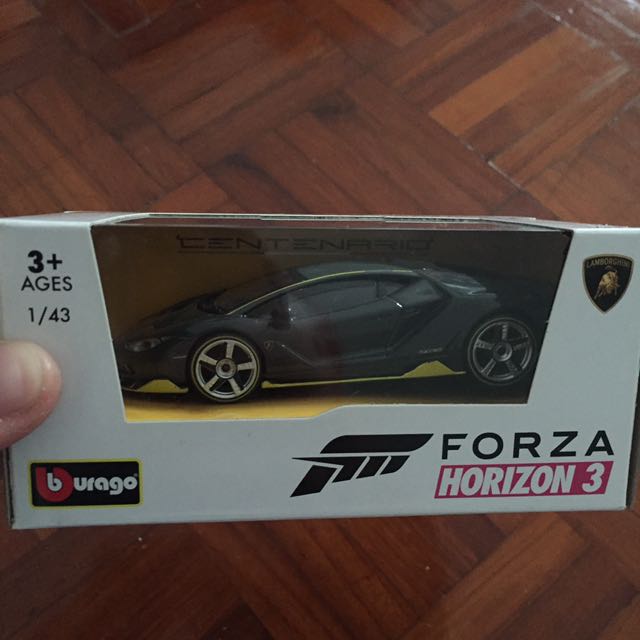 Lamborghini Centenario 1:43 Scale Forza Horizon 3 Burago