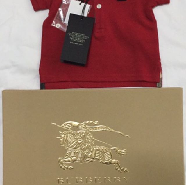 Burberry- Newborn Baby Boy Polo, Babies 