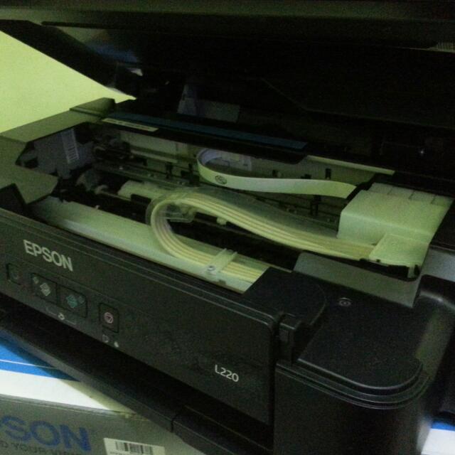 Epson L220 3in1 Inkjet Printer With External Ink Tank, Computers