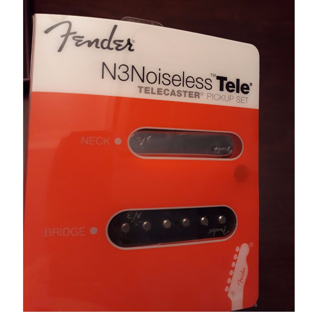 Fender N3 Noiseless Pickups for Tele. Great!!