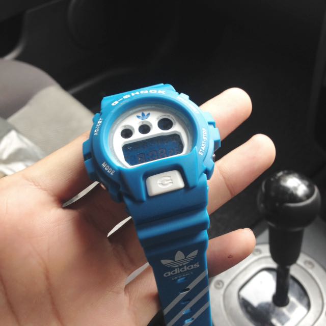 G Shock Adidas Blue Limited Edition