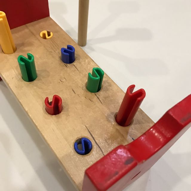 IKEA Toy hammer And Color Pilings, Babies & Kids, Baby Nursery & Kids