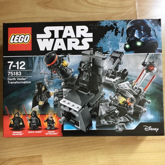 Lego Star Wars 75183 Darth Vader Transformation Toys Games Bricks Figurines On Carousell