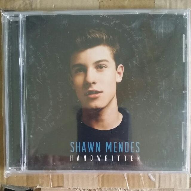 Music Empire Shawn Mendes Handwritten Cd Album Music Media Cds Dvds Other Media On Carousell