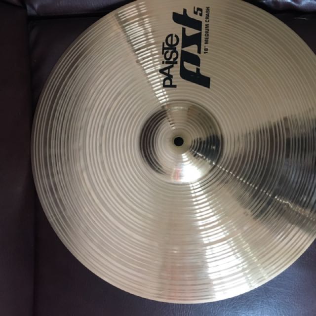 Paiste 18" Crash Ride, Hobbies & Toys, Music & Media, Musical