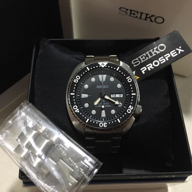 Seiko Turtle Reissue SRP777 (with bracelet), Men's Fashion, Watches ...