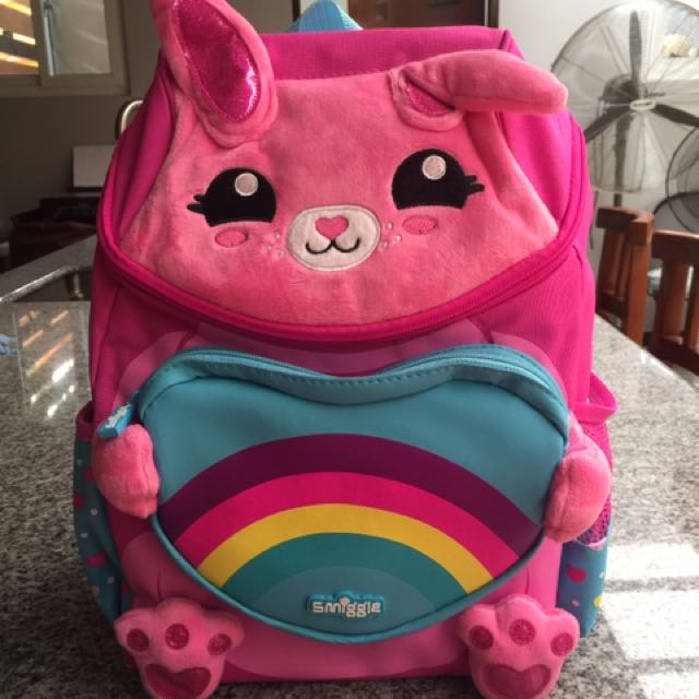 Smiggle Backpack Junior Bunny Women s Fashion Bags Wallets Backpacks on Carousell
