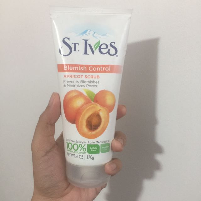 St Ives Blemish Control Apricot Face Scrub Health Beauty Skin Bath Body On Carousell