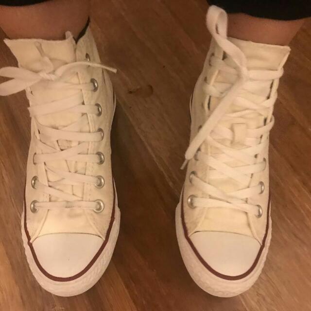 cheap white converse size 3