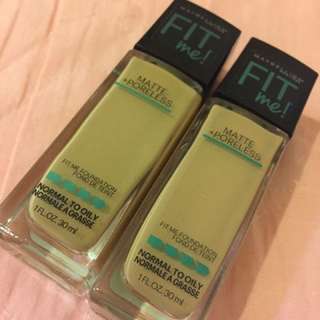Sales Maybelline Fit Me Matte Foundation