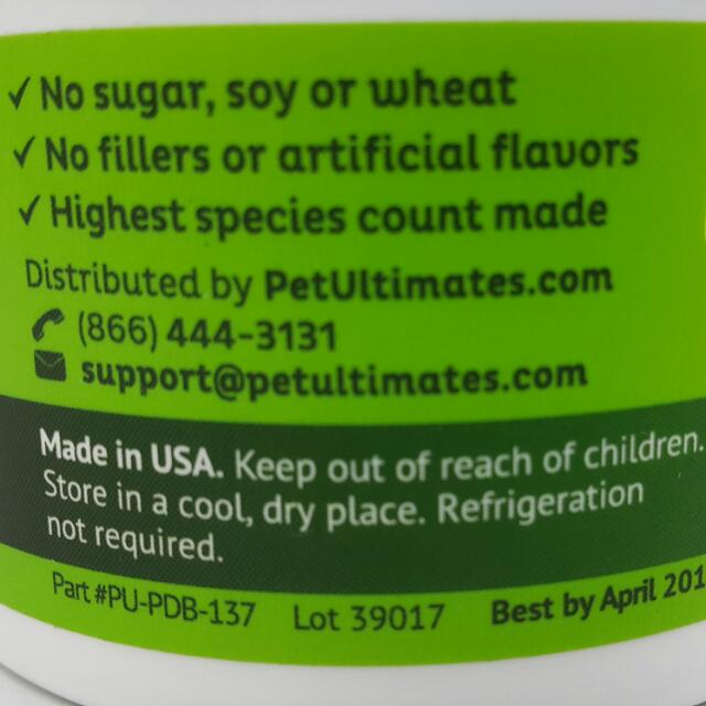 Pet ultimates probiotics for dogs 137 grams online
