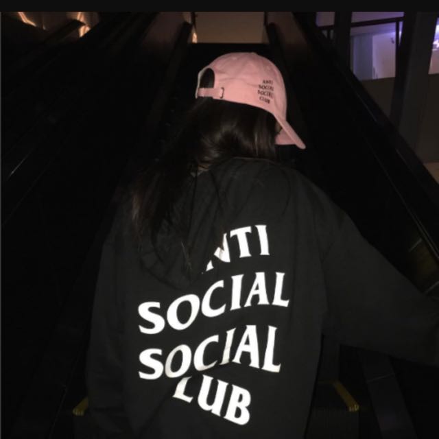 Anti social social club hoodie replica outlet