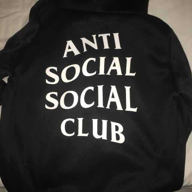 Anti social social club hoodie replica discount