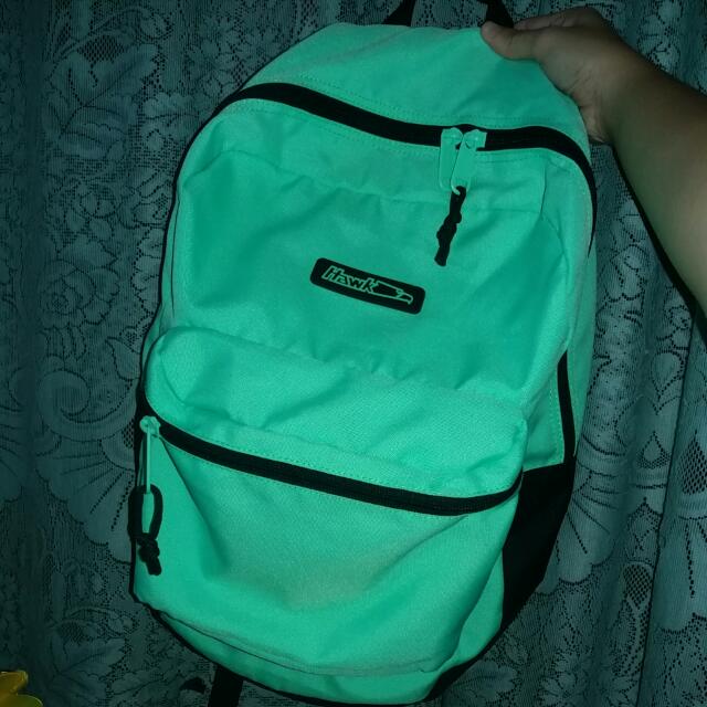 Hawk bag mint best sale green and black