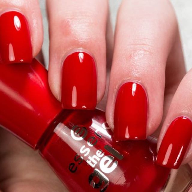 Red Nail Polish bn essence red nail polish health beauty hand foot care on carousell