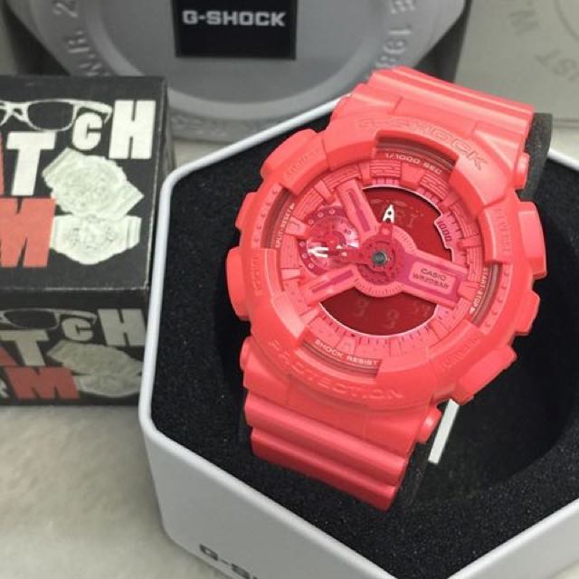 hot pink g shock