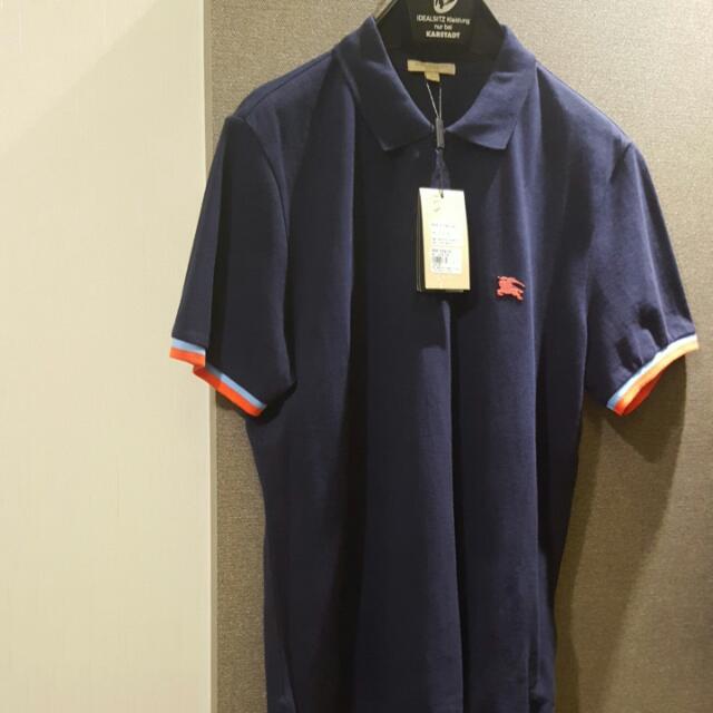 Burberry polo shop shirt mens cheaper