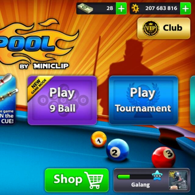 Coin 8 Ball Pool Electronics Others On Carousell