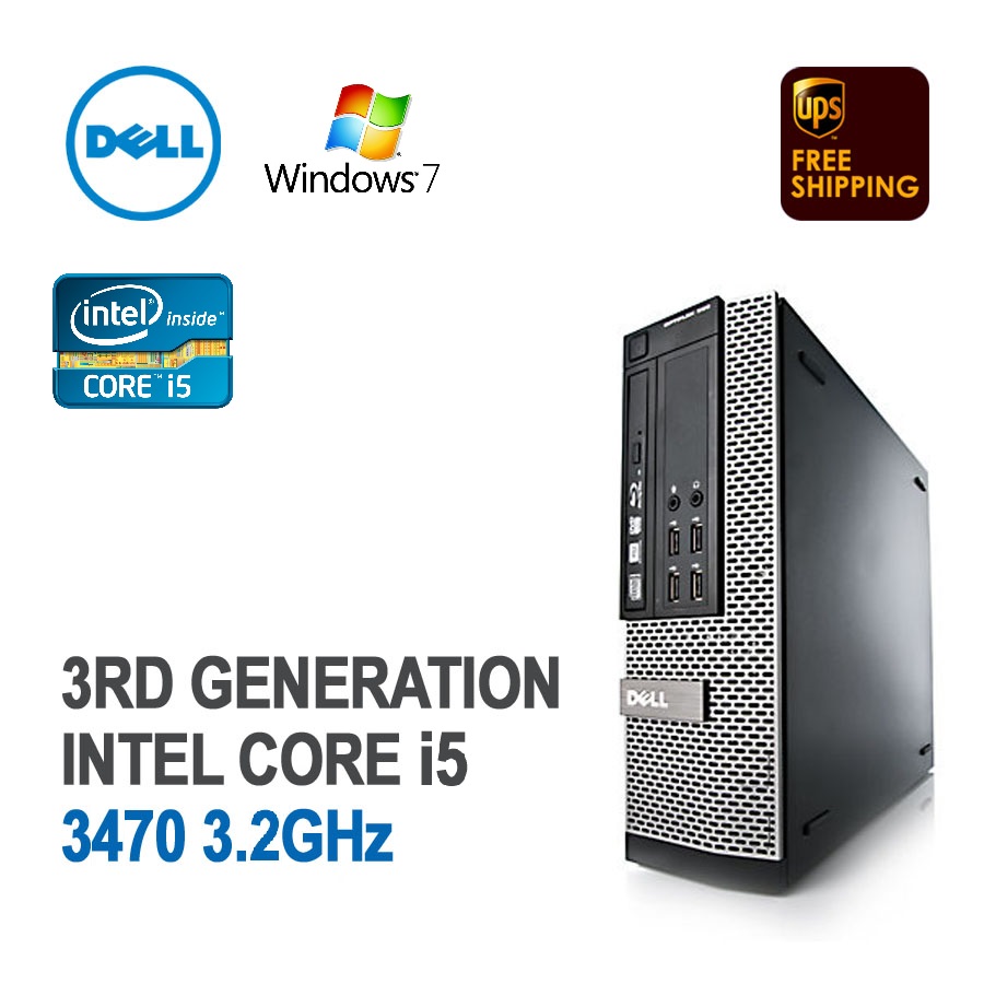 Dell Optiplex 7010 Desktop Core I5 3470 3 2 Ghz Ddr3 4gb Ram Hard Disk 250gb Electronics Computers On Carousell