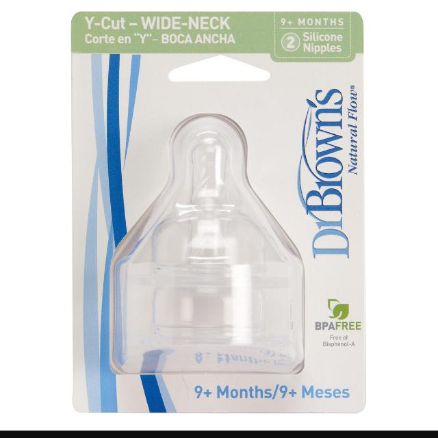 dr brown's wide neck y cut