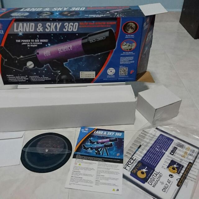 Toys R Us Edu Science Telescope, Hobbies & Toys, Toys & Games on Carousell