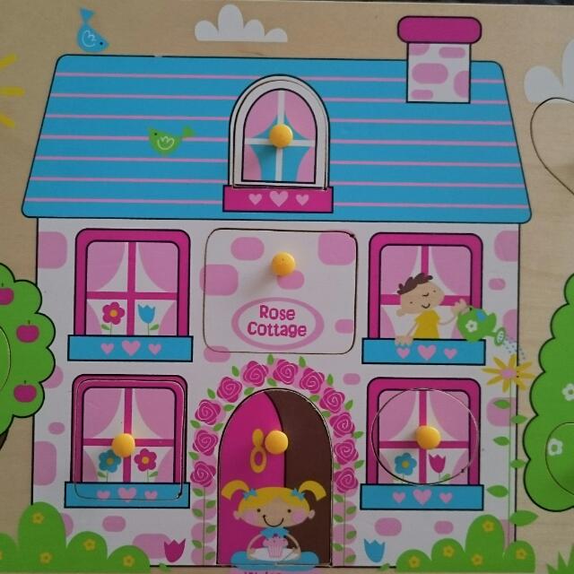 ELC Wood Puzzle, Hobbies & Toys, Toys & Games on Carousell