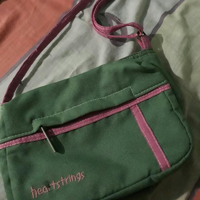 heartstring sling bag