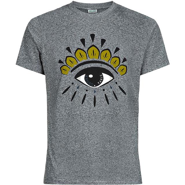 kenzo grey eye t shirt