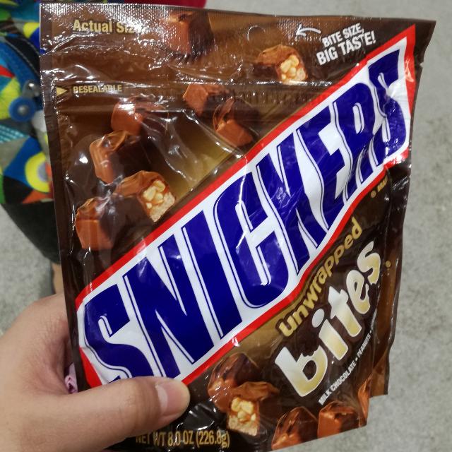 SALE! Snickers BITE size (Category: Local Eats) located in Manila. Submitted by jjhenny (Listing ID 112111925, Image 1). Description: .