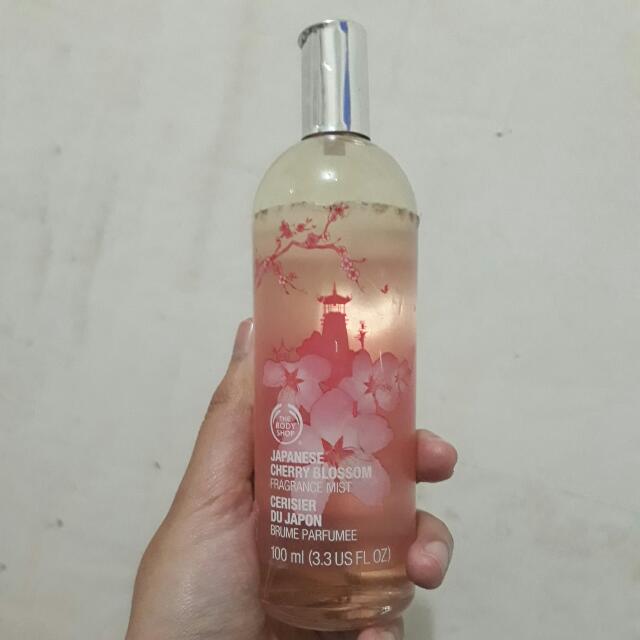 The Body Shop Japanese Cherry Blossom, Kesehatan & Kecantikan, Parfum, Kuku & Lainnya di Carousell