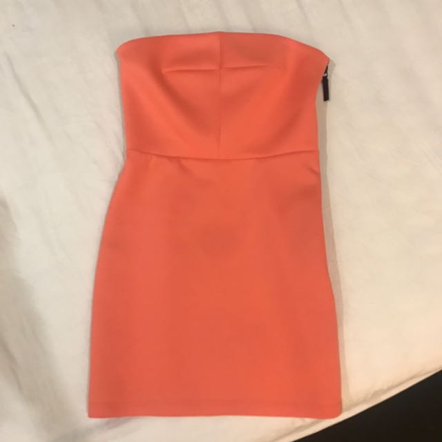 topshop tube dress