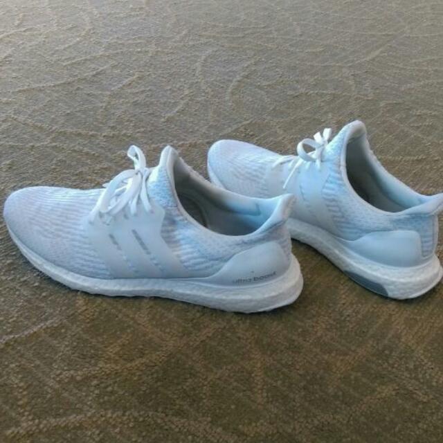 Triple White Ultraboost 3 0 Men S Fashion Footwear On Carousell