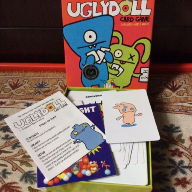 Ugly Doll Card Game, Hobbies & Toys, Toys & Games on Carousell