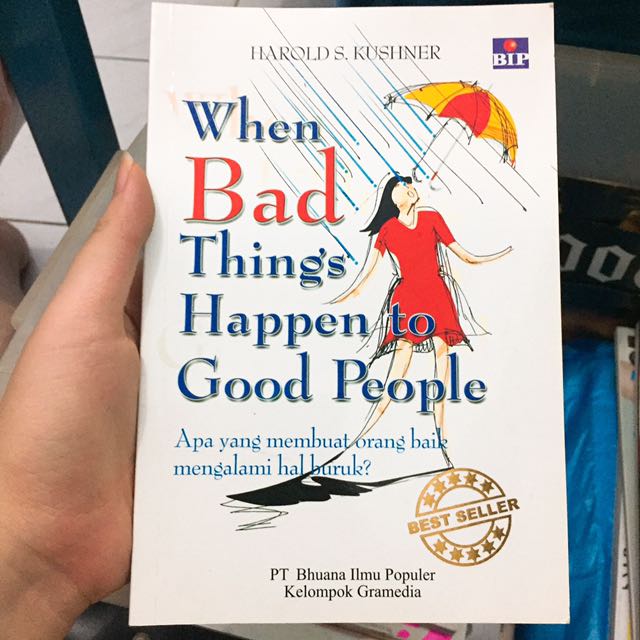 Why Bad Things Happen To Good People Buku Alat Tulis Buku Di