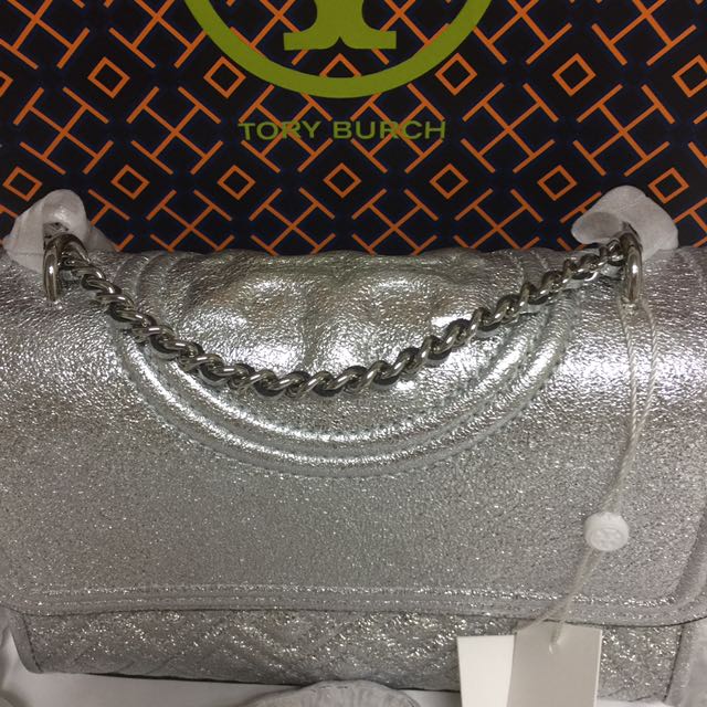 Fleming metallic small convertible shoulder bag store