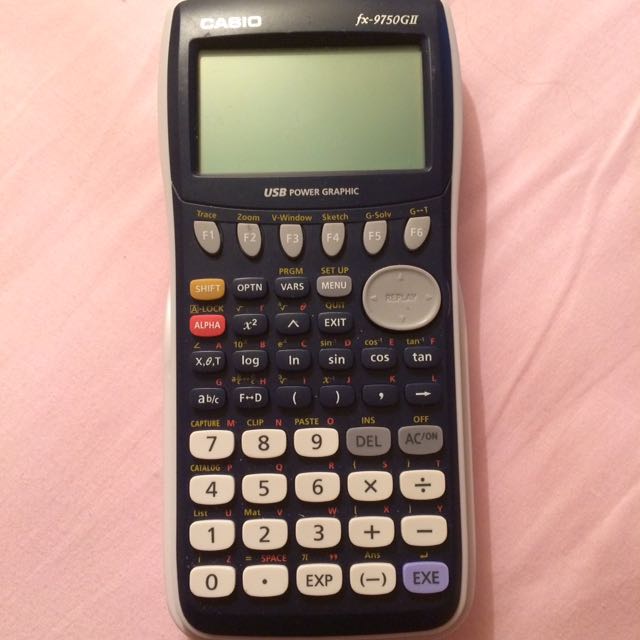 Casio fx 975 top