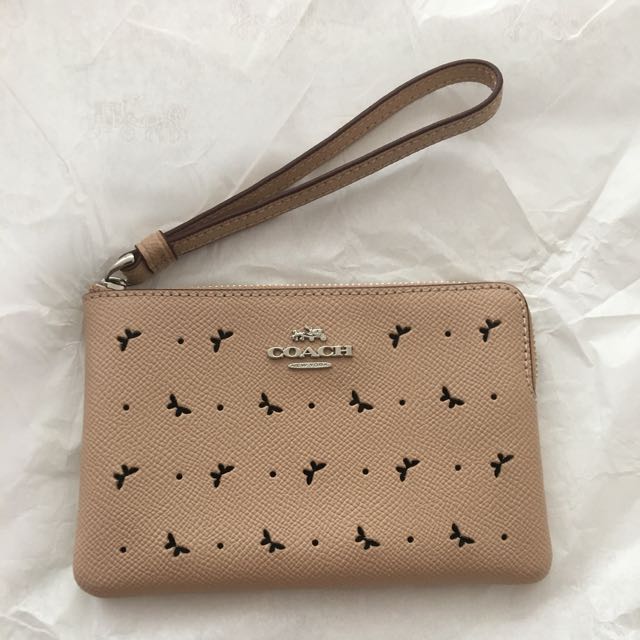 Coach Butterfly Wristlet Luxury Bags Wallets on Carousell