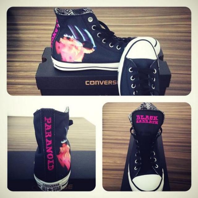 Converse - Chuck Taylor Black Sabbath Edition (Paranoid) Sneakers, Men's  Fashion, Footwear, Sneakers on Carousell