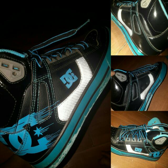 mens high top dc shoes