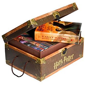 Harry Potter Hardcover Boxed Set: Books 1-7 With Chest & Stickers
