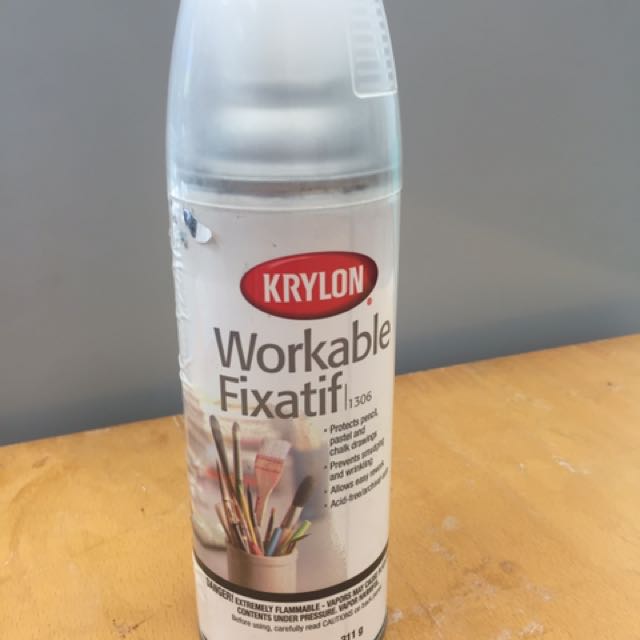 Krylon Workable Fixative, Hobbies & Toys, Stationery & Craft, Craft