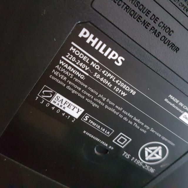 Philips 42" ULTRA SLIM 1080P FULL HD LED TV, TV & Home Appliances, TV ...