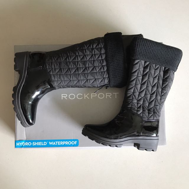 rockport boots hydroshield