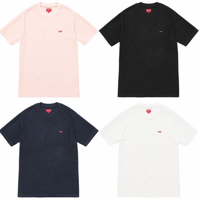 supreme terry small box tee